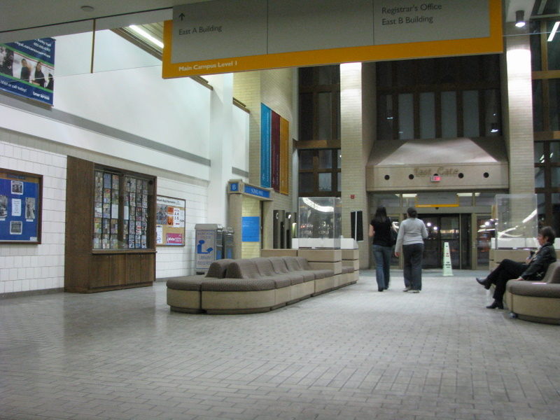 Mount Royal College - East Gate Entrance hall